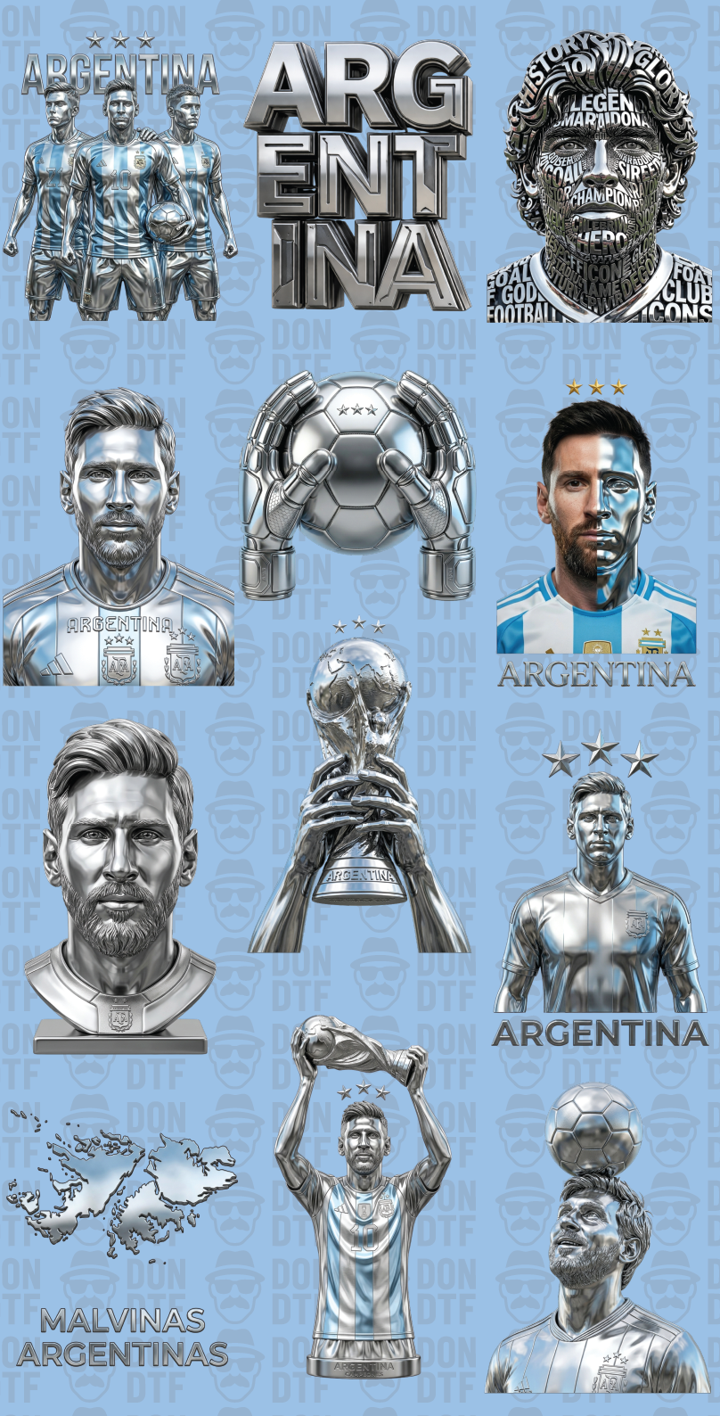 Argentina Mundial 2026 Cromo